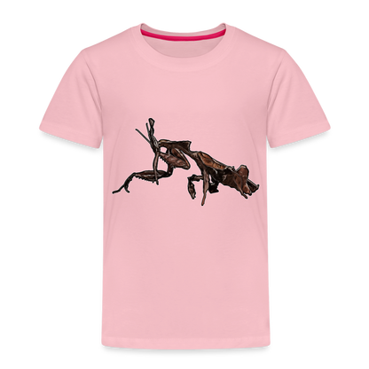 Kinder Basic T-Shirt Phyllocrania paradoxa female 2 - Hellrosa