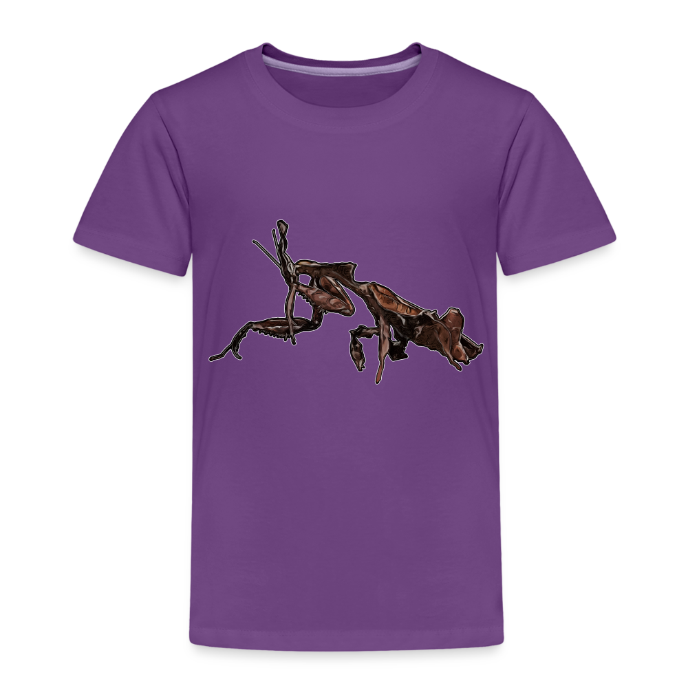 Kinder Basic T-Shirt Phyllocrania paradoxa female 2 - Lila