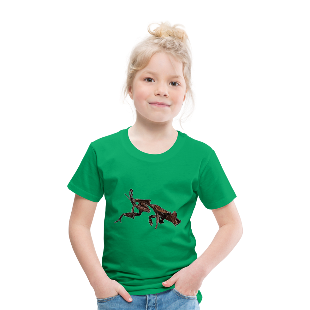 Kinder Basic T-Shirt Phyllocrania paradoxa female 2 - Kelly Green