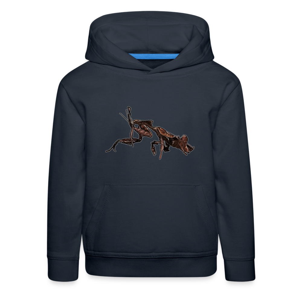 Kinder Hoodie Phyllocrania paradoxa female 2 - Navy