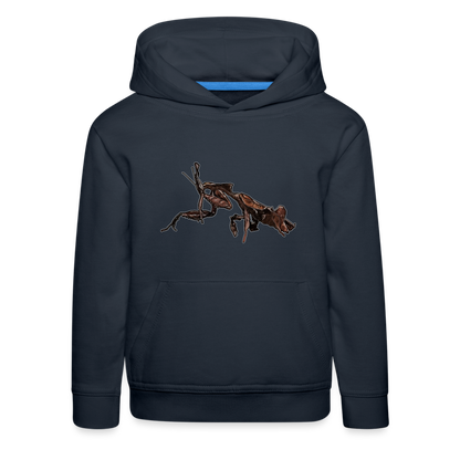 Kinder Hoodie Phyllocrania paradoxa female 2 - Navy