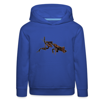 Kinder Hoodie Phyllocrania paradoxa female 2 - Royalblau