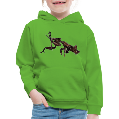 Kinder Hoodie Phyllocrania paradoxa female 2 - Hellgrün