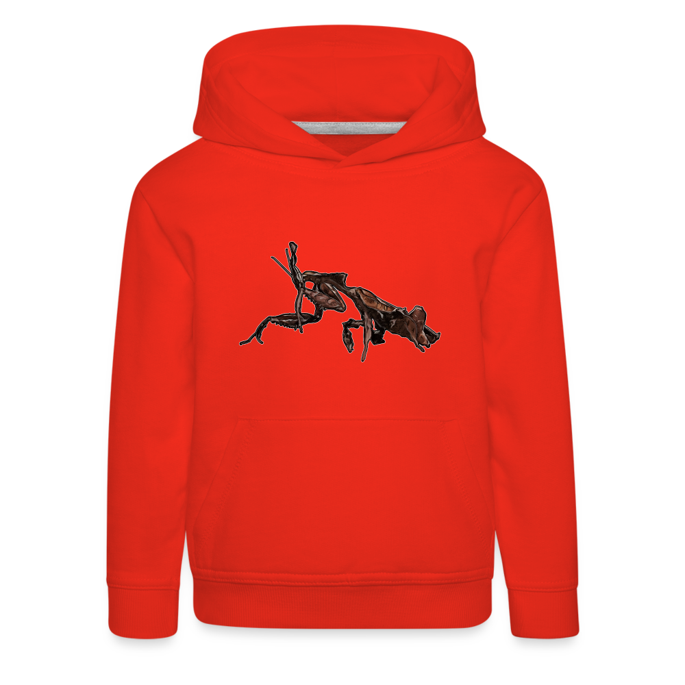 Kinder Hoodie Phyllocrania paradoxa female 2 - Rot