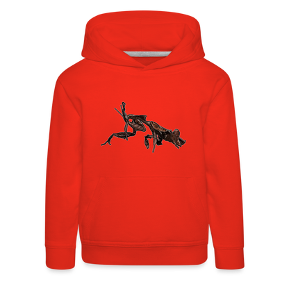 Kinder Hoodie Phyllocrania paradoxa female 2 - Rot