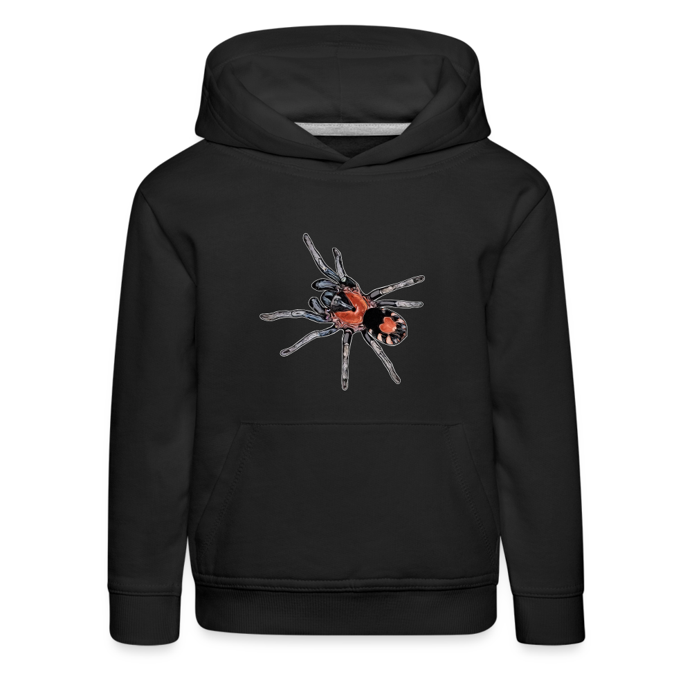 Kinder Hoodie Cyriocosmus elegans - Schwarz