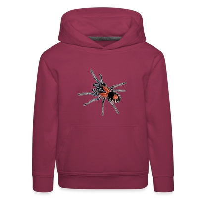 Kinder Hoodie Cyriocosmus elegans - Bordeaux