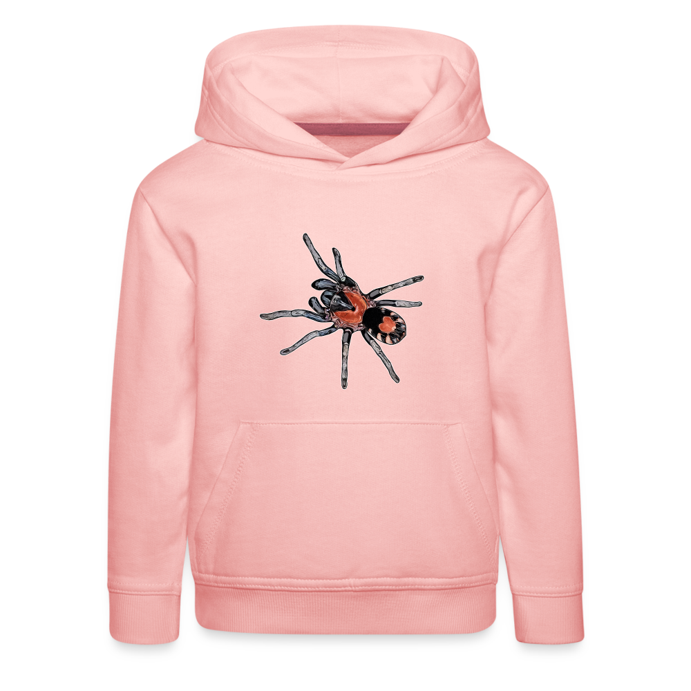 Kinder Hoodie Cyriocosmus elegans - Kristallrosa