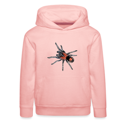 Kinder Hoodie Cyriocosmus elegans - Kristallrosa