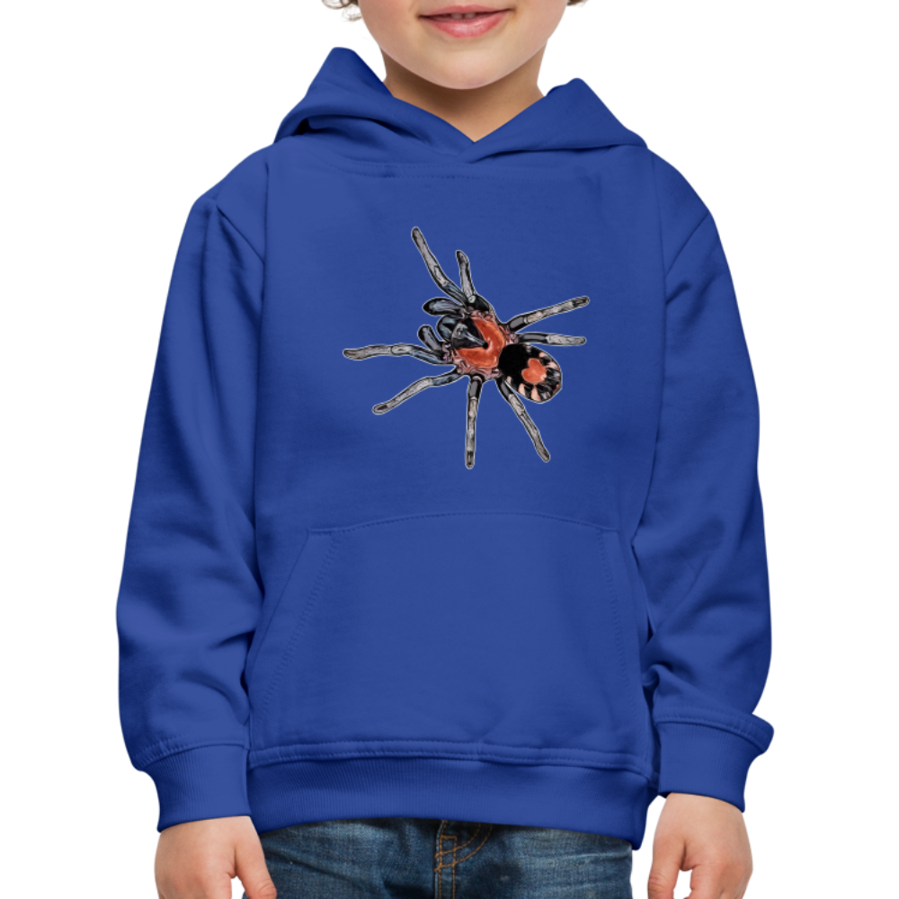 Kinder Hoodie Cyriocosmus elegans - Royalblau