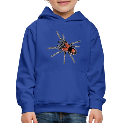 Kinder Hoodie Cyriocosmus elegans - Royalblau