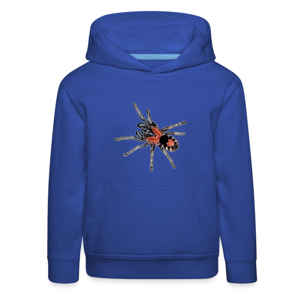 Kinder Hoodie Cyriocosmus elegans - Royalblau