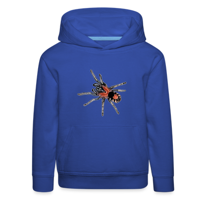 Kinder Hoodie Cyriocosmus elegans - Royalblau