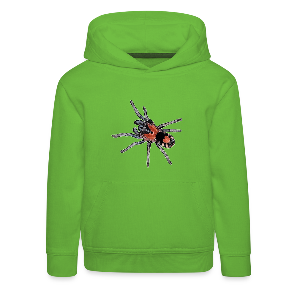 Kinder Hoodie Cyriocosmus elegans - Hellgrün