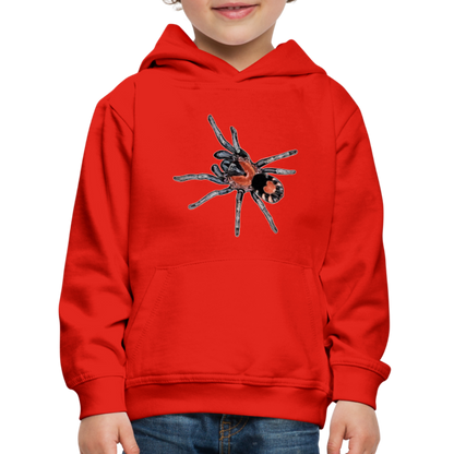 Kinder Hoodie Cyriocosmus elegans - Rot