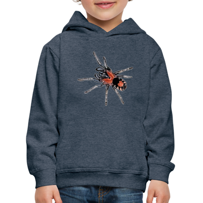 Kinder Hoodie Cyriocosmus elegans - Jeansblau