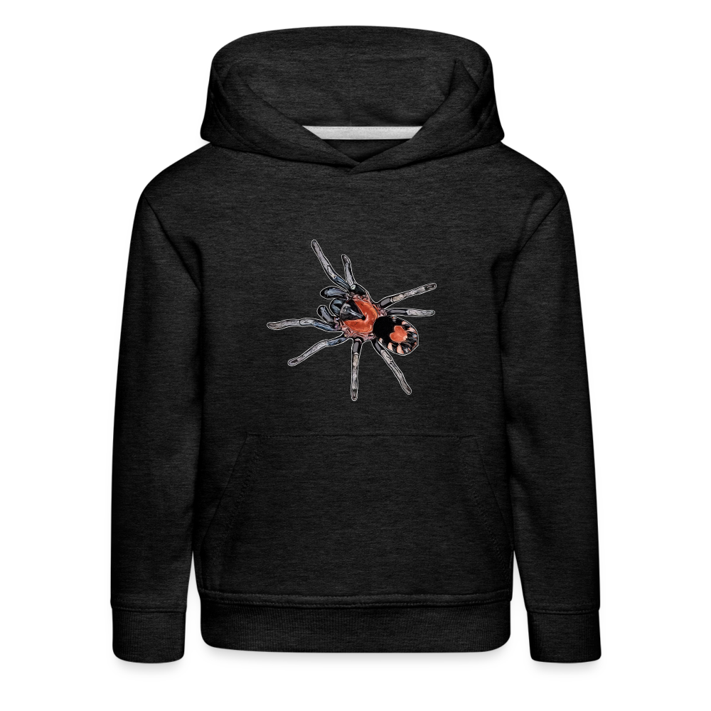 Kinder Hoodie Cyriocosmus elegans - Anthrazit