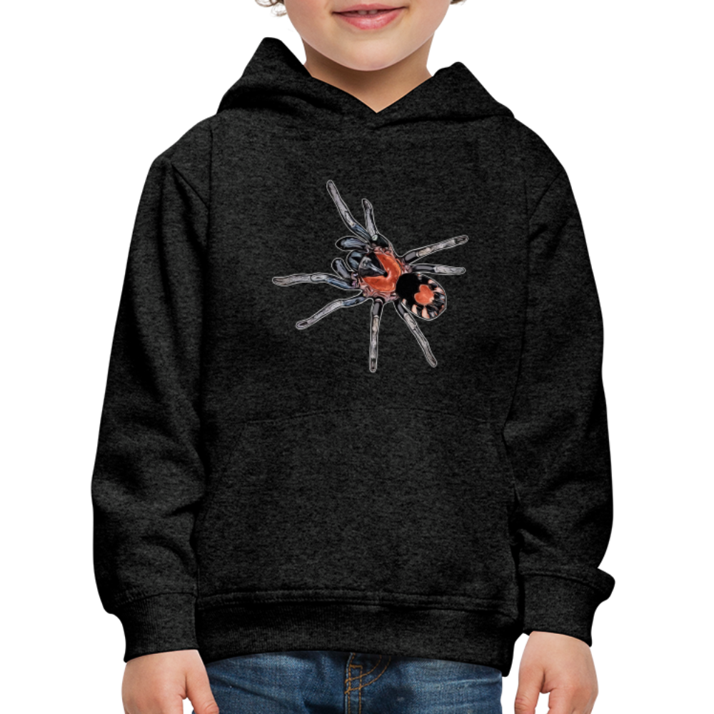 Kinder Hoodie Cyriocosmus elegans - Anthrazit