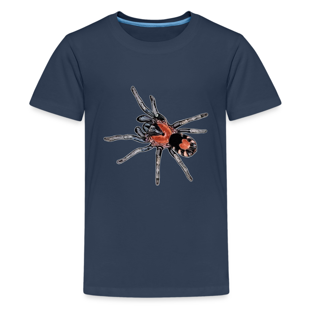 Teenager Basic T-Shirt Cyriocosmus elegans - Navy