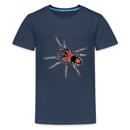 Teenager Basic T-Shirt Cyriocosmus elegans - Navy