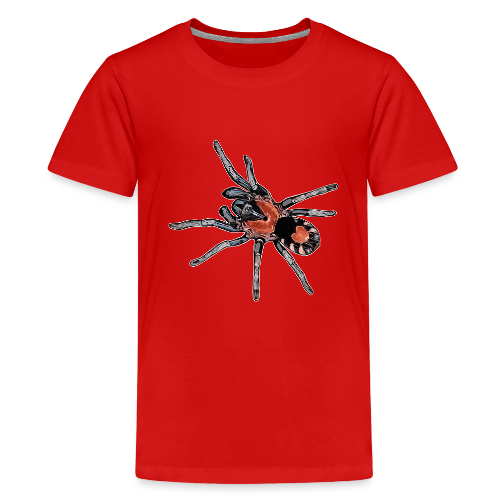 Teenager Basic T-Shirt Cyriocosmus elegans - Rot