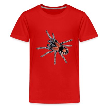 Teenager Basic T-Shirt Cyriocosmus elegans - Rot