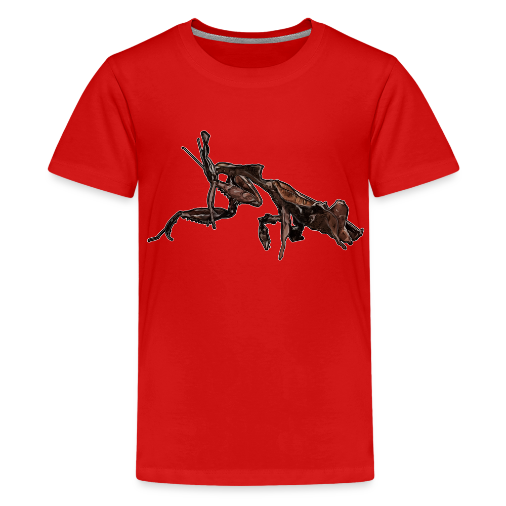 Teenager Basic T-Shirt Phyllocrania paradoxa female 2 - Rot