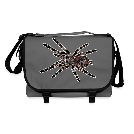 Umhängetasche Acanthoscurria geniculata - Graphit/Schwarz