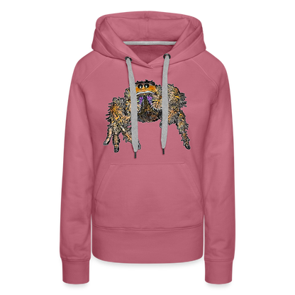 Frauen Hoodie Phidippus regius Everglades female - Malve