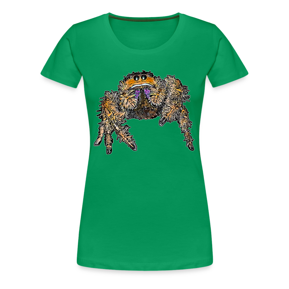 Frauen Basic T-Shirt Phidippus regius Everglades female - Kelly Green