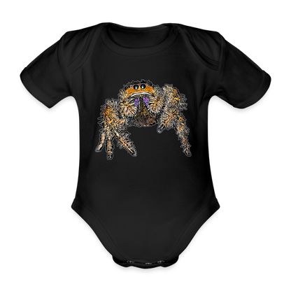 Baby Body kurz Phidippus regius Everglades female - Schwarz