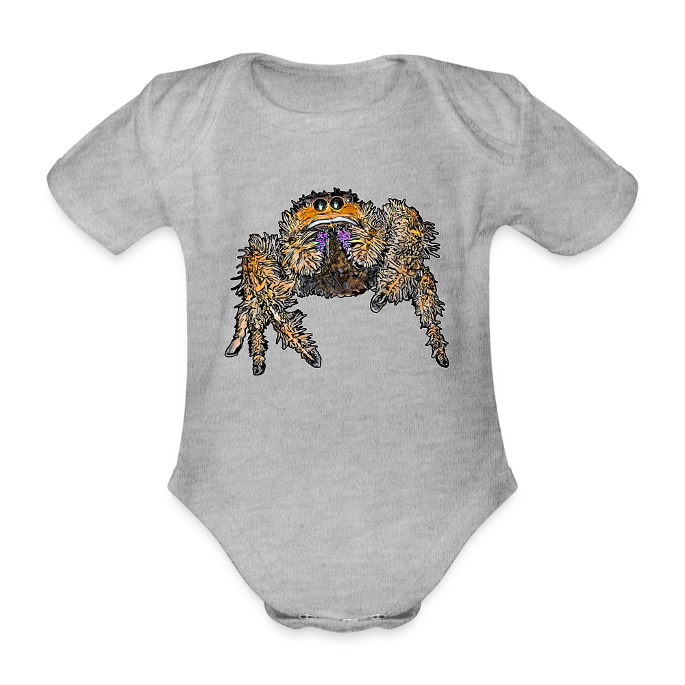 Baby Body kurz Phidippus regius Everglades female - Grau meliert