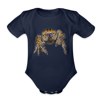 Baby Body kurz Phidippus regius Everglades female - Dunkelnavy