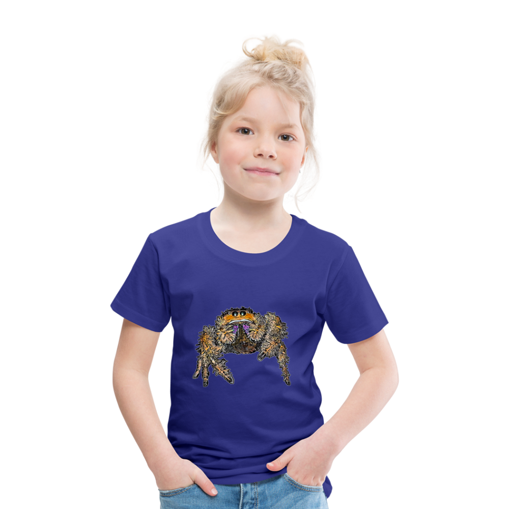 Kinder Basic T-Shirt Phidippus regius Everglades female - Königsblau