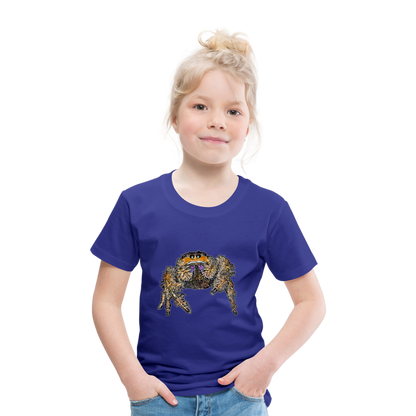 Kinder Basic T-Shirt Phidippus regius Everglades female - Königsblau