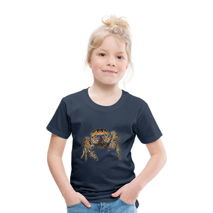 Kinder Basic T-Shirt Phidippus regius Everglades female - Navy