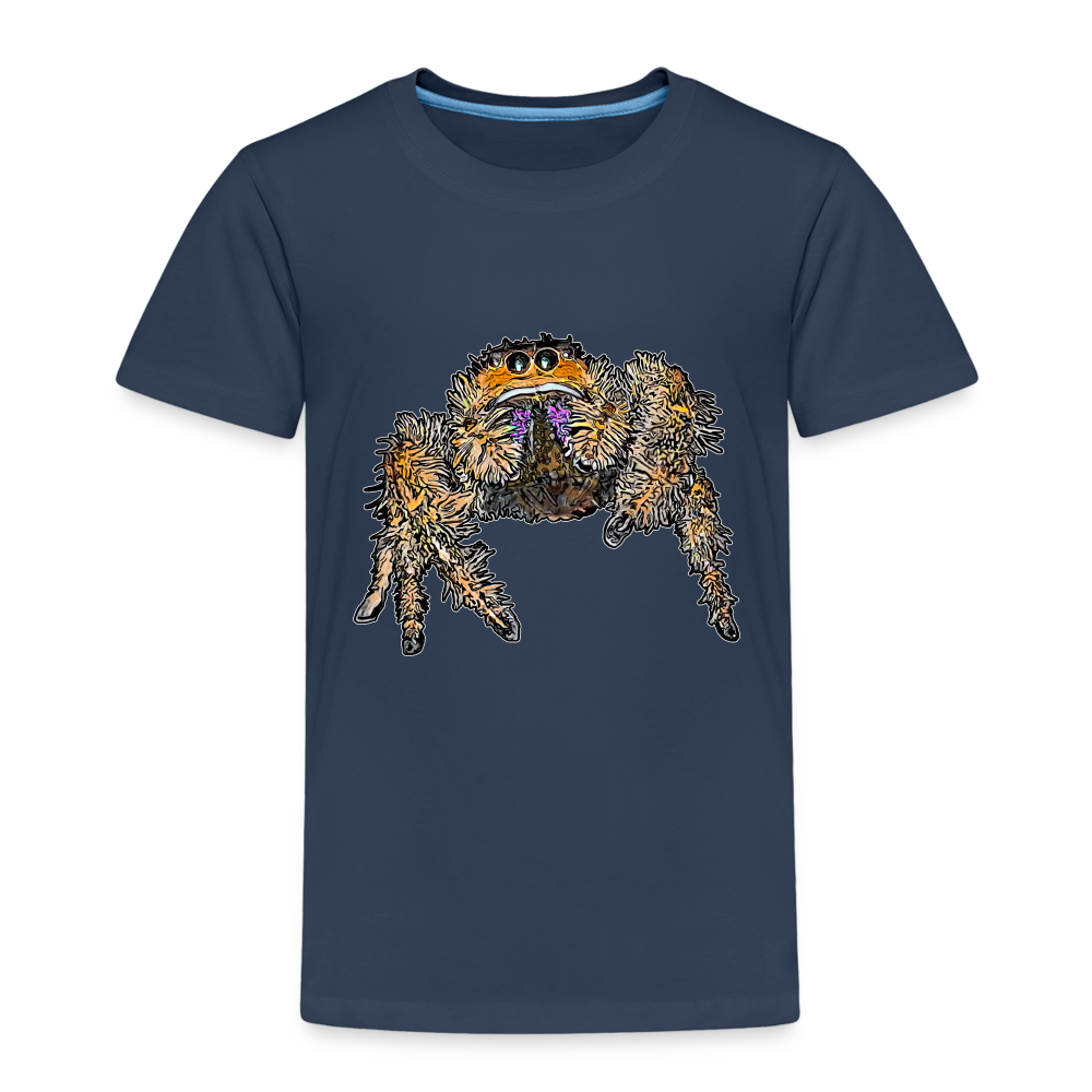 Kinder Basic T-Shirt Phidippus regius Everglades female - Navy