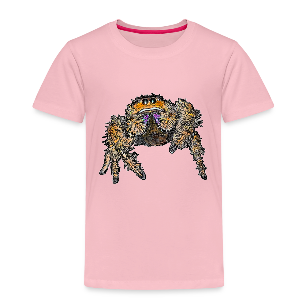 Kinder Basic T-Shirt Phidippus regius Everglades female - Hellrosa