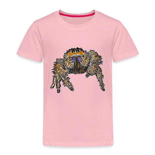 Kinder Basic T-Shirt Phidippus regius Everglades female - Hellrosa