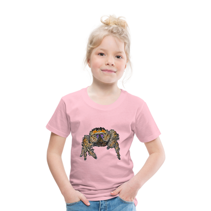 Kinder Basic T-Shirt Phidippus regius Everglades female - Hellrosa