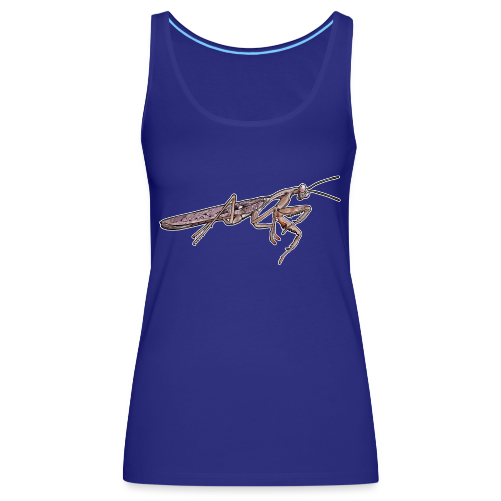 Frauen Tank Top Rhombodera kirbyi Male - Königsblau