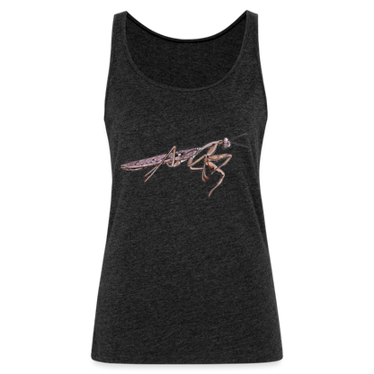 Frauen Tank Top Rhombodera kirbyi Male - Anthrazit
