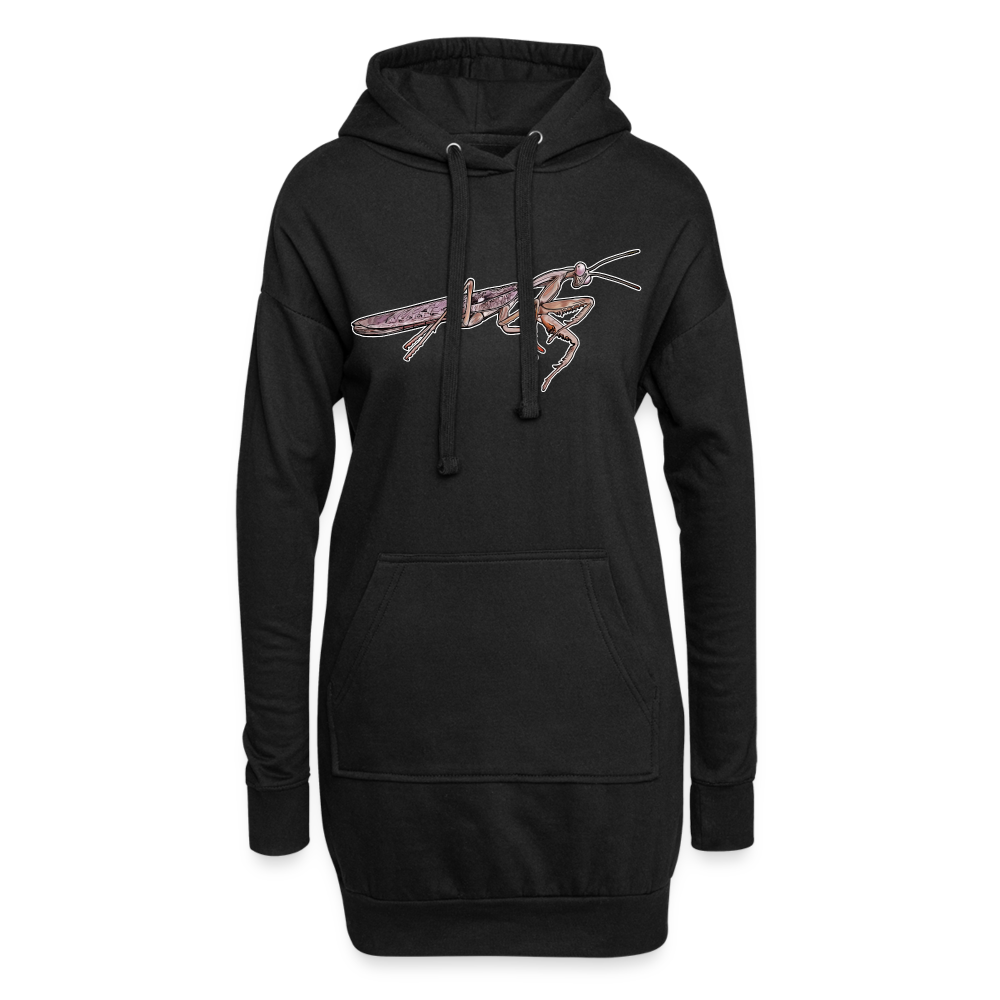 Hoodie-Kleid Rhombodera kirbyi Male - Schwarz