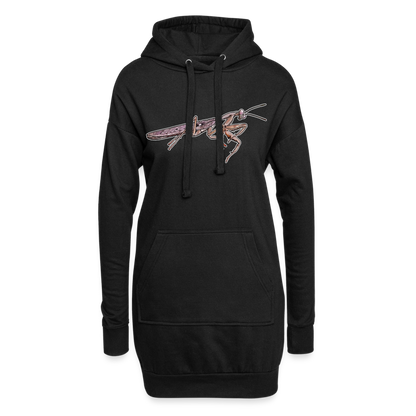 Hoodie-Kleid Rhombodera kirbyi Male - Schwarz