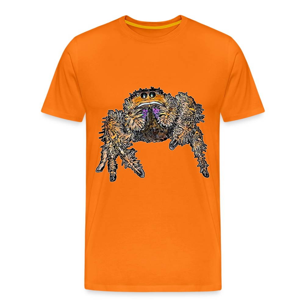Männer Basic T-Shirt Phidippus regius Everglades female - Orange
