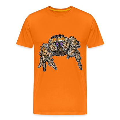 Männer Basic T-Shirt Phidippus regius Everglades female - Orange