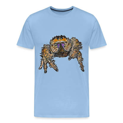 Männer Basic T-Shirt Phidippus regius Everglades female - Sky