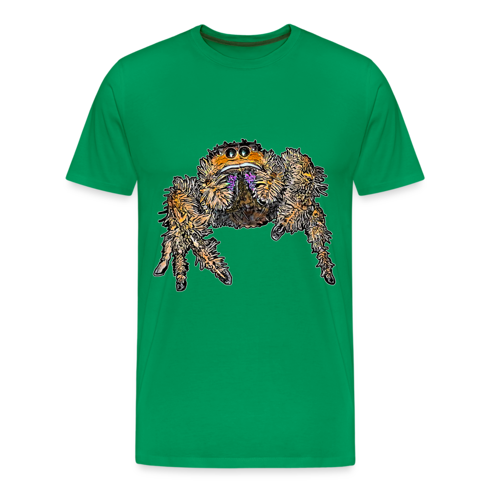 Männer Basic T-Shirt Phidippus regius Everglades female - Kelly Green