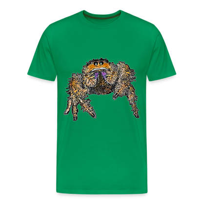 Männer Basic T-Shirt Phidippus regius Everglades female - Kelly Green