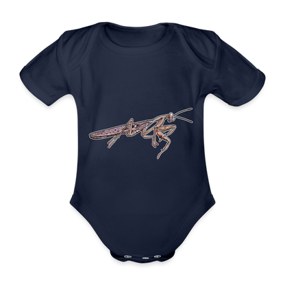 Baby Body kurz Rhombodera kirbyi Male - Dunkelnavy